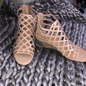 Material Girl Strappy Sandals - fun and trendy